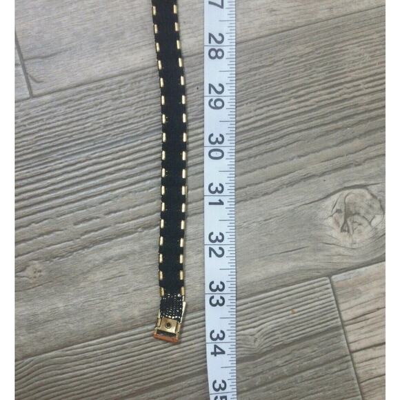 Vintage Gold Tone Scaled Stretch Womens Belt 80s 90s - Picture 6 of 7